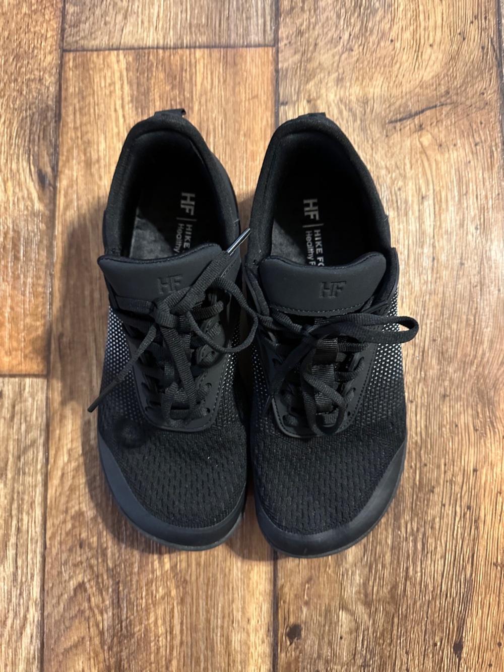 Hike Footwear - Women's Black Lightweight Knit Sneakers